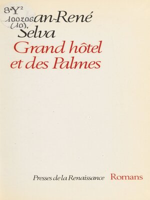 cover image of Grand hôtel et des Palmes